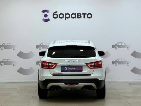 2021 Lada (ВАЗ) Vesta SW Cross I, белый, 1050000 рублей, вид 5