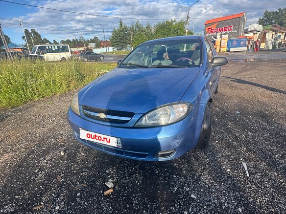 2008 Chevrolet Lacetti I, синий, 400000 рублей - вид 1
