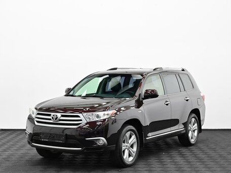 2012 Toyota Highlander II (XU40) Рестайлинг, пурпурный, 2049000 рублей, вид 3