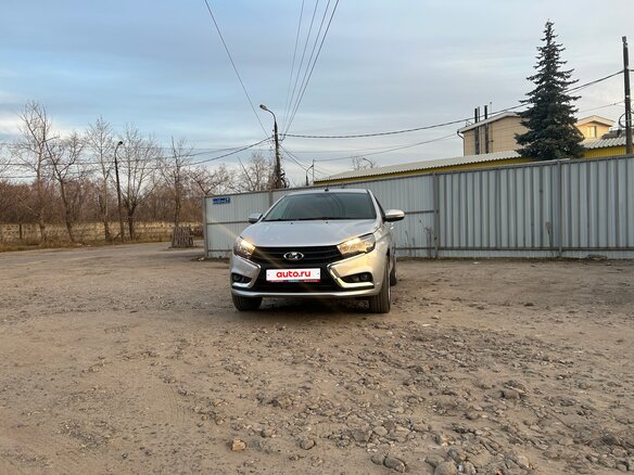 2022 Lada (ВАЗ) Vesta I, серебристый, 850000 рублей - вид 1