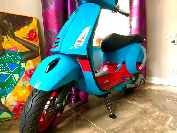 2023 Vespa Primavera, голубой, 755000 рублей - вид 14