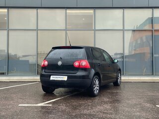 2007 Volkswagen Golf V, чёрный, 507000 рублей, вид 4