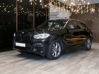 2019 BMW X4 30i II (G02), чёрный, 4215000 рублей, вид 1