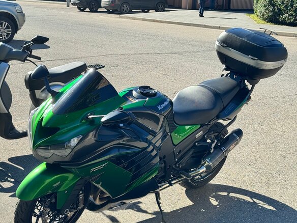 2018 Kawasaki ZZR 1400, зелёный, 1350000 рублей - вид 31