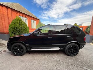 2005 BMW X5 4.8is I (E53) Рестайлинг, чёрный, 1280000 рублей, вид 2