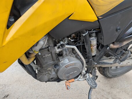 2004 KTM 640 Duke, чёрный, 250000 рублей, вид 3