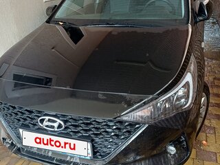 2021 Hyundai Solaris II Рестайлинг, чёрный, 1950000 рублей, вид 2