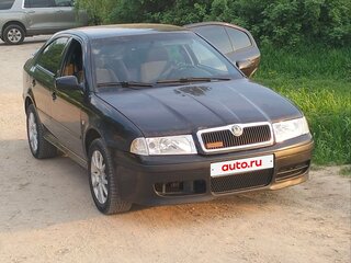 2008 Skoda Octavia I (A4) Рестайлинг, чёрный, 430000 рублей, вид 2