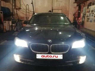 2011 BMW 5 серии 523i VI (F10/F11/F07), чёрный, 1300000 рублей, вид 2