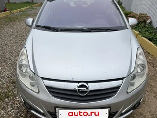 2007 Opel Corsa D, серебристый, 550000 рублей, вид 2