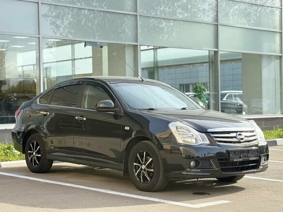 2014 Nissan Almera III (G15), чёрный