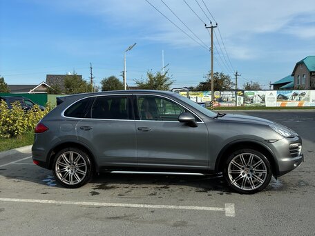 2013 Porsche Cayenne II (958), серый, 2720000 рублей, вид 4