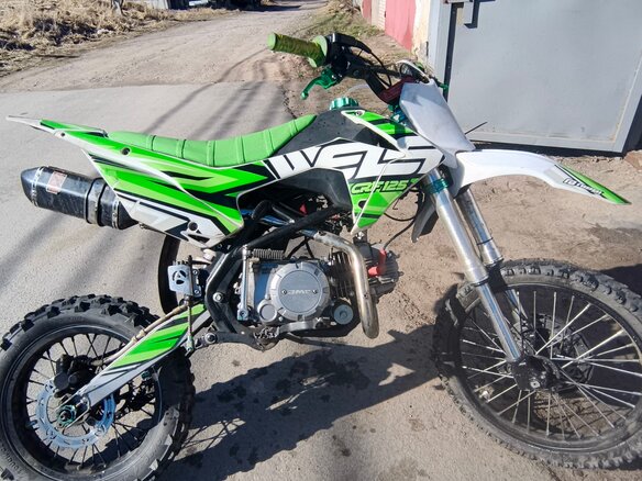 2024 Wels CRF 125, зелёный, 68000 рублей - вид 2