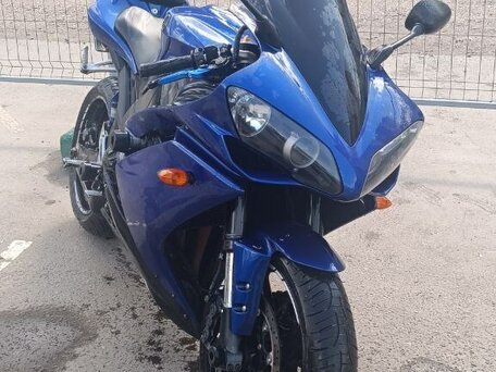 2008 Yamaha YZF-R1, синий, 650000 рублей, вид 3