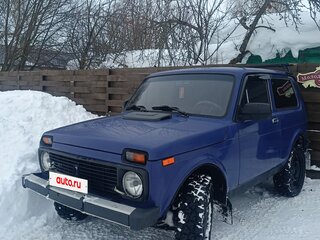 1998 Lada (ВАЗ) 2121 (4x4) I Рестайлинг, синий, 550000 рублей, вид 2