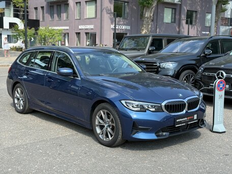 2022 BMW 3 серии 318d VII (G2x), синий, 3090000 рублей, вид 3