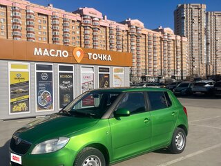 2012 Skoda Fabia II Рестайлинг, зелёный, 420000 рублей, вид 3