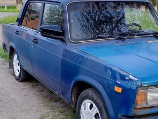 2007 Lada (ВАЗ) 2107, синий, 125000 рублей, вид 3