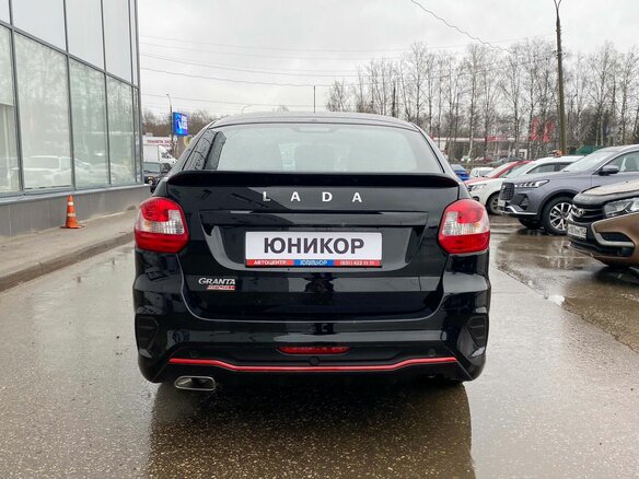 2026 Lada (ВАЗ) Granta Sport I Рестайлинг, чёрный, 1581000 рублей - вид 3