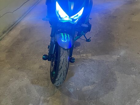 2013 Kawasaki Z 800, зелёный, 500000 рублей, вид 4