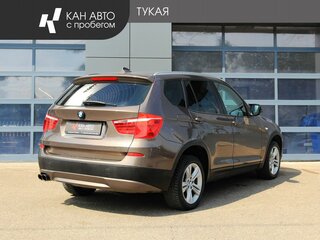 2011 BMW X3 28i xDrive II (F25), коричневый, 1032000 рублей, вид 3
