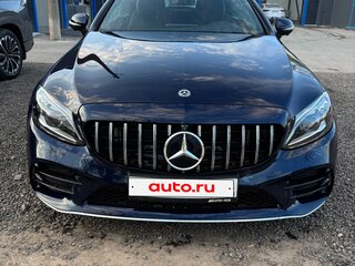 2019 Mercedes-Benz C-Класс 220 d IV (W205) Рестайлинг, синий, 3490000 рублей, вид 1