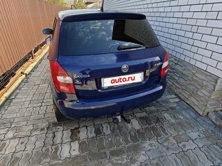 2013 Skoda Fabia II Рестайлинг, синий, 600000 рублей, вид 4