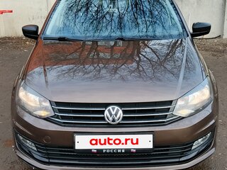 2020 Volkswagen Polo V Рестайлинг, коричневый, 1290000 рублей, вид 2