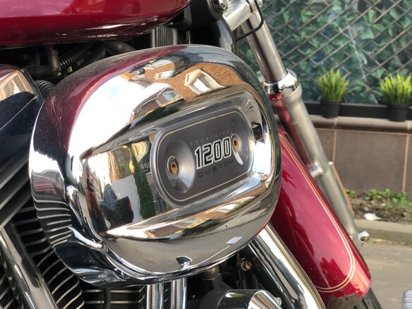 2005 Harley-Davidson Sportster 1200, красный, 620000 рублей - вид 6