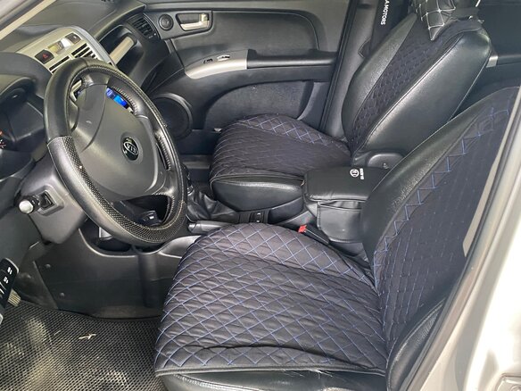 2005 Kia Sportage II, серебристый, 680000 рублей - вид 5
