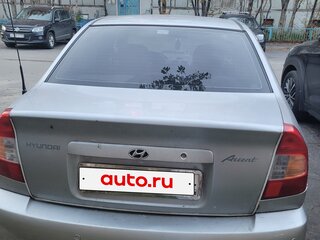 2007 Hyundai Accent ТагАЗ II, серебристый, 350000 рублей, вид 2