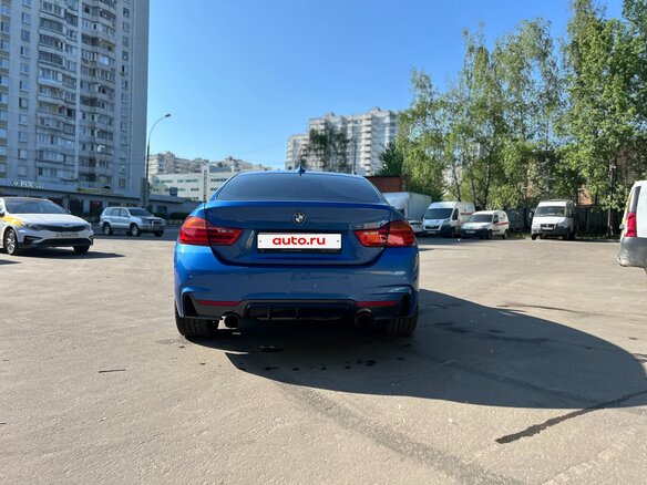 2014 BMW 4 серии Gran Coupe 428i xDrive F32/F33/F36, синий, 2399999 рублей - вид 9