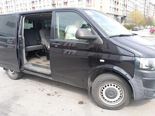 2014 Volkswagen Caravelle T5 Рестайлинг, чёрный, 2200000 рублей, вид 2