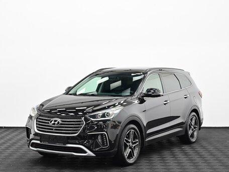 2018 Hyundai Santa Fe III Рестайлинг, чёрный, 2105000 рублей, вид 3