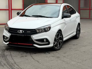 2019 Lada (ВАЗ) Vesta Sport I, белый, 1220000 рублей, вид 1