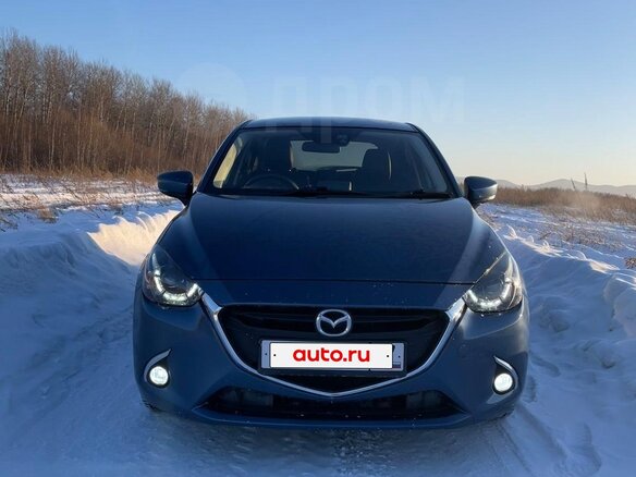2017 Mazda Demio IV (DJ), синий, 890000 рублей - вид 17