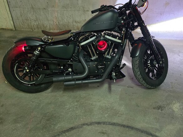 2020 Harley-Davidson Sportster 1200, зелёный, 1100000 рублей - вид 6