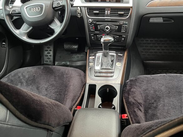 2015 Audi A4 IV (B8) Рестайлинг, серый, 1350000 рублей - вид 9