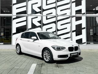 2012 BMW 1 серии 118i II (F20/F21), белый, 870000 рублей, вид 1