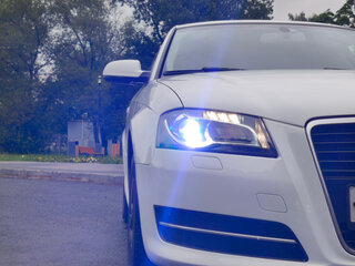 2012 Audi A3 II (8P) Рестайлинг 2, белый, 830000 рублей, вид 3