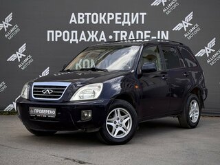 2009 Chery Tiggo (T11) I, синий, 499000 рублей, вид 3