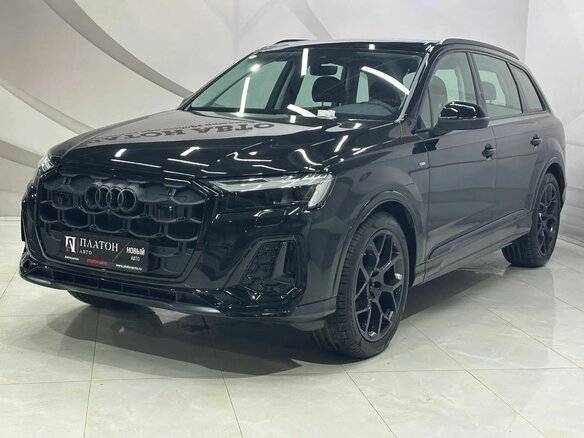 2025 Audi Q7 45 TFSI II (4M) Рестайлинг 2, чёрный