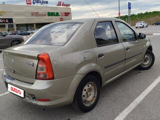 2010 Renault Logan I Рестайлинг, бежевый, 299000 рублей, вид 4