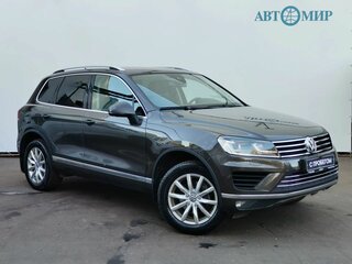 2015 Volkswagen Touareg II Рестайлинг, коричневый, 2439000 рублей, вид 3