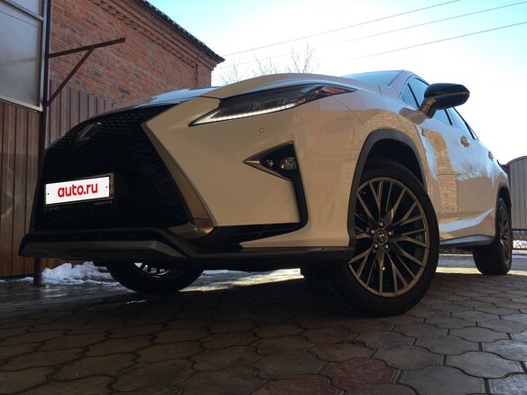2017 Lexus RX 200t IV, белый, 3750000 рублей - вид 9