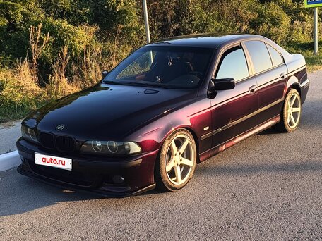 1998 BMW 5 серии 528i IV (E39), фиолетовый, 850000 рублей, вид 3