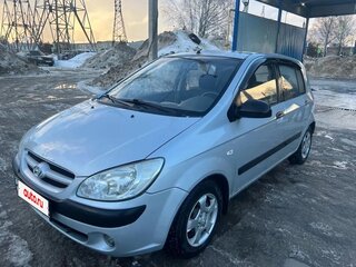 2007 Hyundai Getz I Рестайлинг, серебристый, 419000 рублей, вид 1