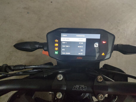 2021 KTM 890 Duke, чёрный, 525000 рублей, вид 5