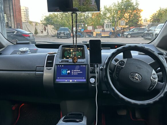 2007 Toyota Prius II Рестайлинг (XW20), чёрный, 479000 рублей - вид 5