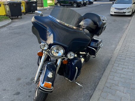 2008 Harley-Davidson Electra Glide, синий, 730000 рублей, вид 1